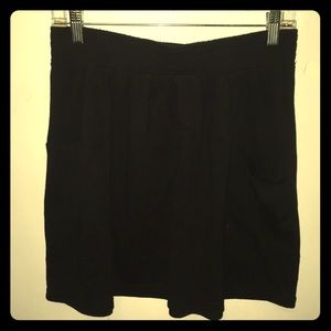 Organic Cotton Blend Skirt with 2 Front Pockets